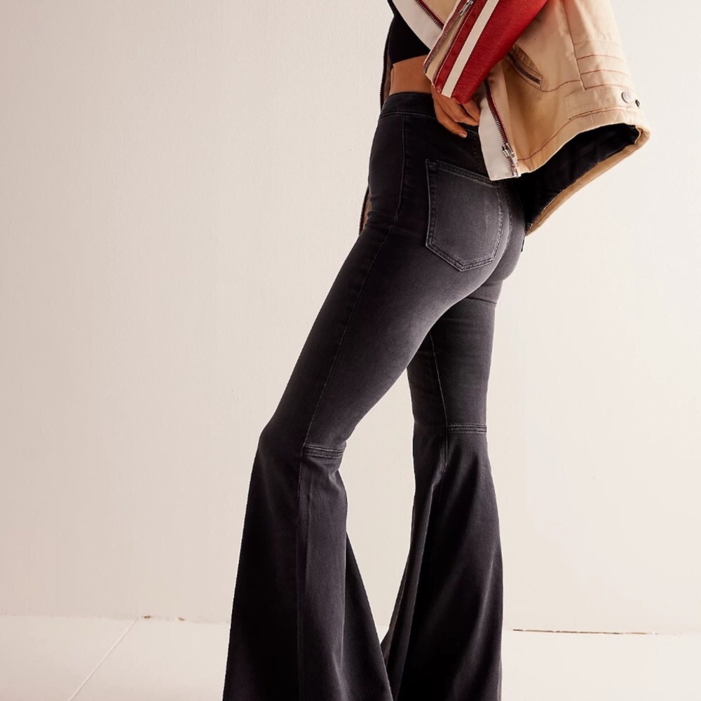 Free People Just Float On Flare Jeans | 24